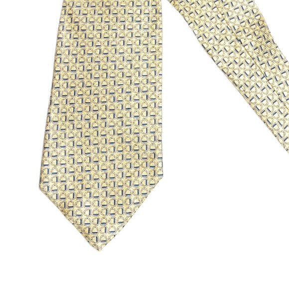 Ralph Lauren Ties - Etsy Lauren Ralph Lauren Silk Tie Men’s 58” Gold Blue Geometric Preppy Wide New